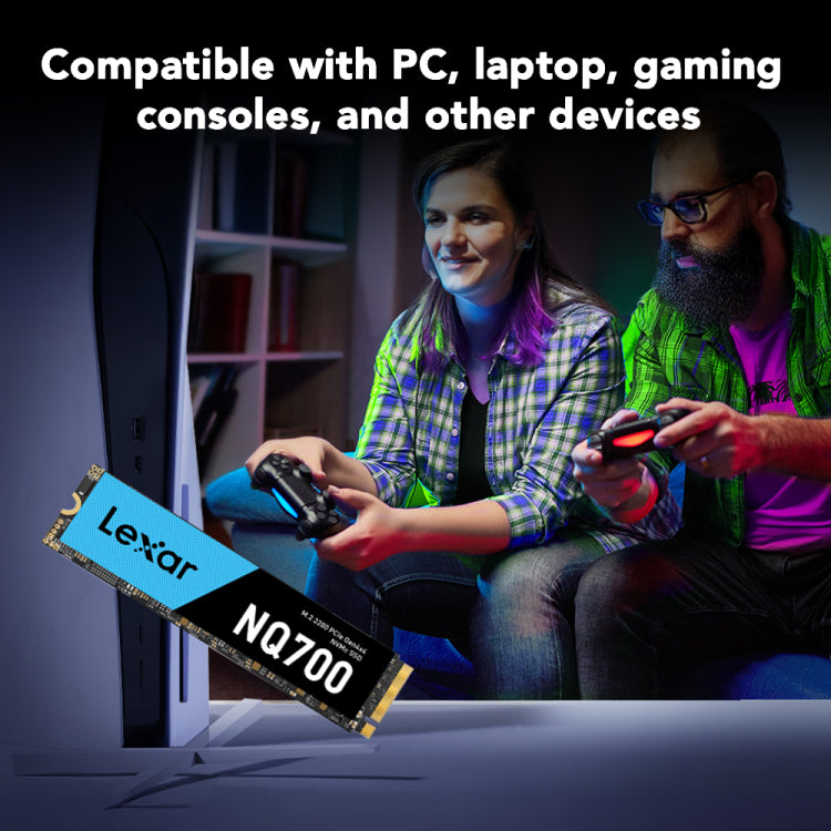 Lexar NQ700 PCIe Gen4X4 NVMe SSD - 2TB Lexar NQ700 PCIe Gen4X4 NVMe SSD - 2TB